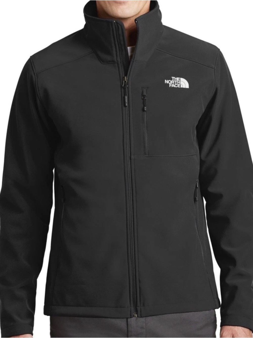 The North Face Black Apex Bionic Softshell Jacket Men’s Size Medium